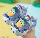 Blue PVC and rubber Hello Kitty unisex kids clogs - Slip-on design with adjustable back strap for easy wear and play, lightweight and breathable for indoor or outdoor use